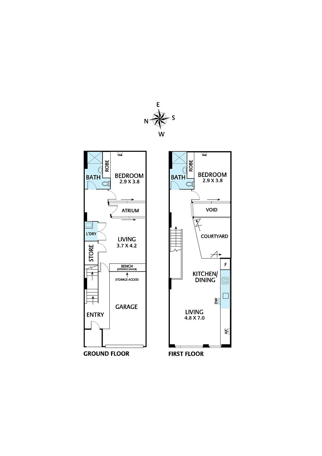 12 Little Oxford Street, Collingwood - Floorplan 1