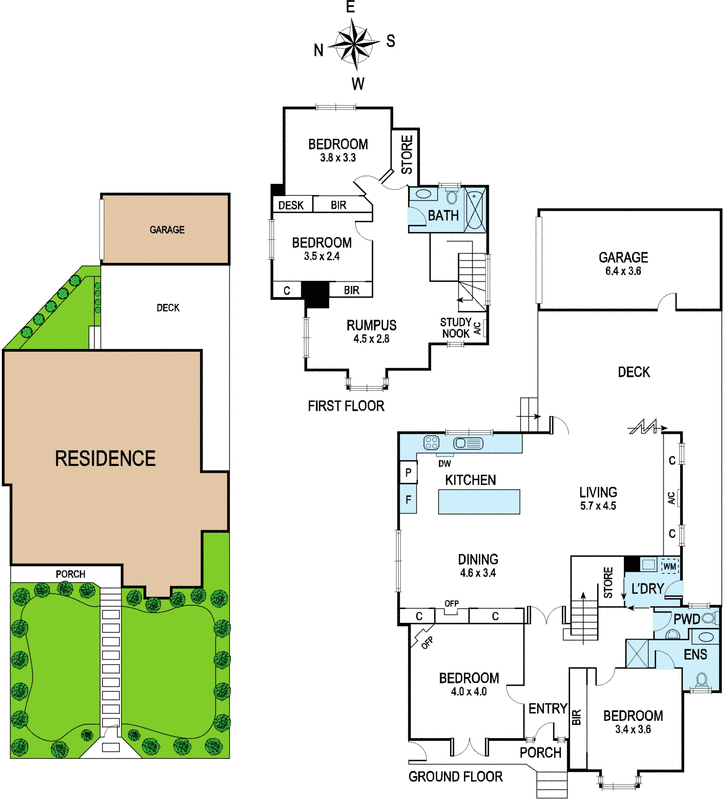 1/90 Pakington Street, Kew - Floorplan 1