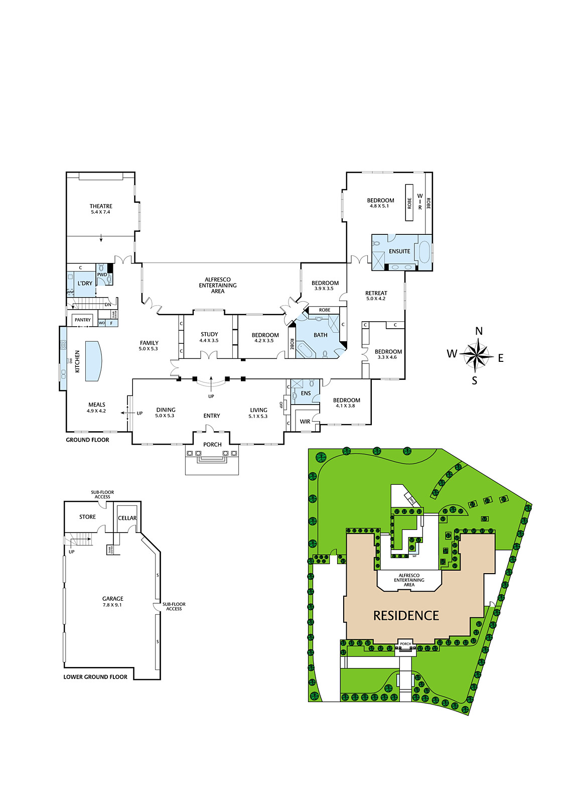 2 The Ridge, Templestowe
- Floorplan 1