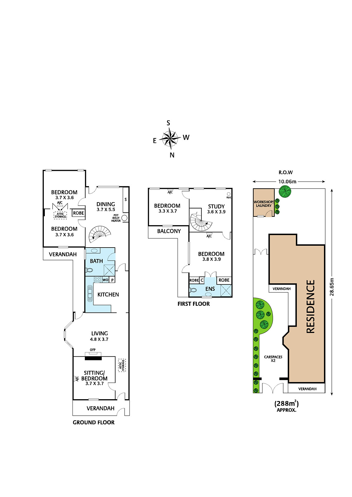24-26 Westgarth Street, Fitzroy - Floorplan 1