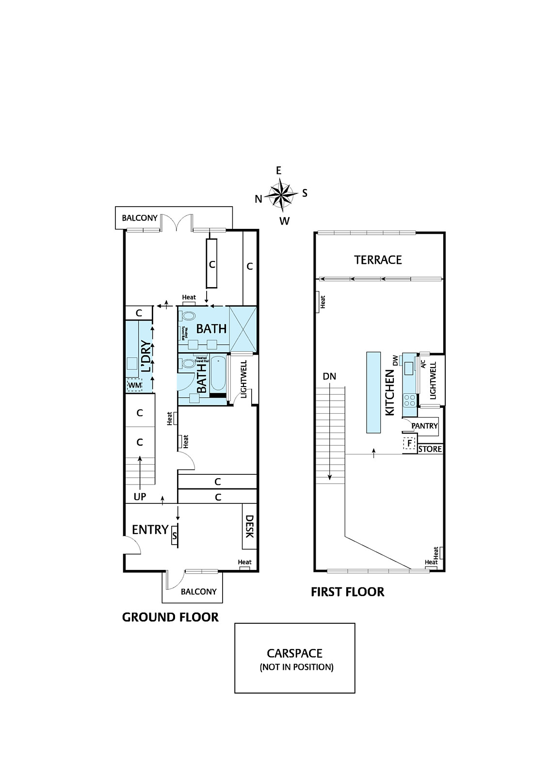 3B/26 Wellington Street, Collingwood
- Floorplan 1