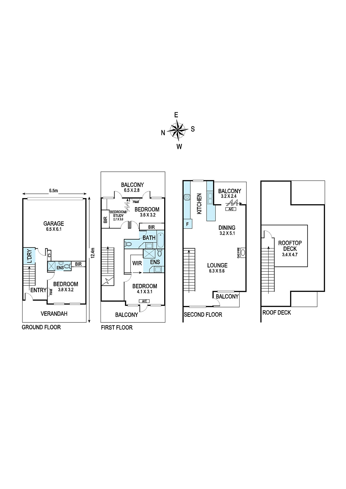 512 Napier Street, Fitzroy North - Floorplan 1