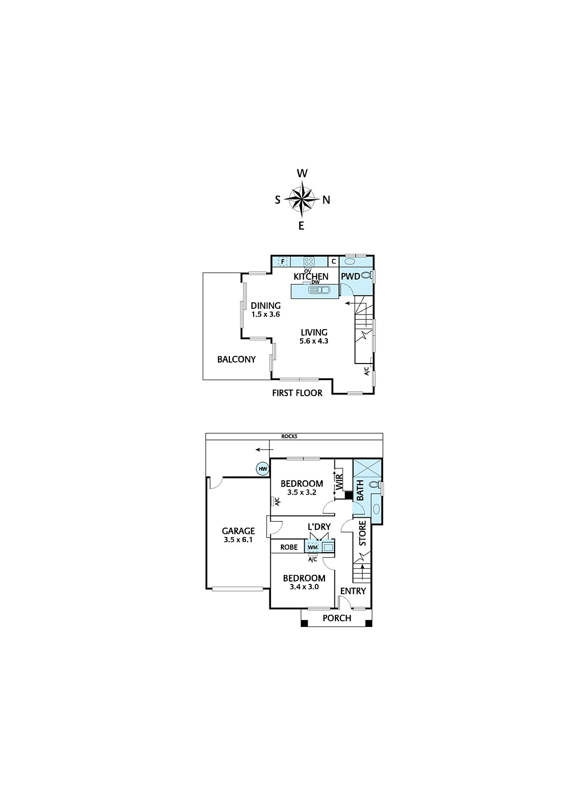 5/24 Irvine Crescent, Brunswick West
- Floorplan 1