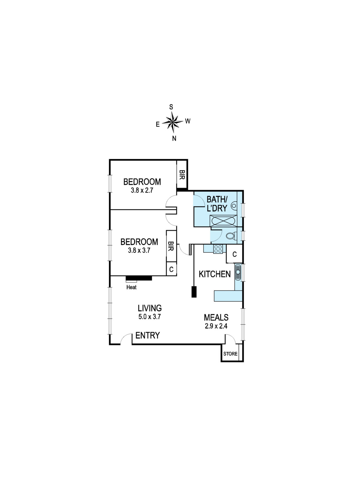 5/3 McLennan Place, Preston
- Floorplan 1