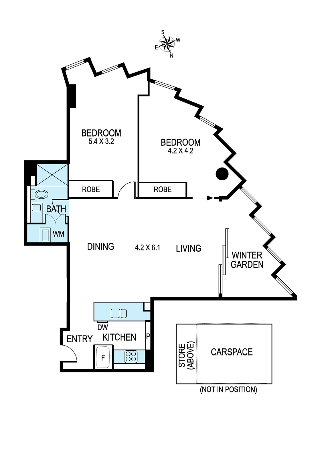 607/140 Swan Street, Richmond
- Floorplan 1