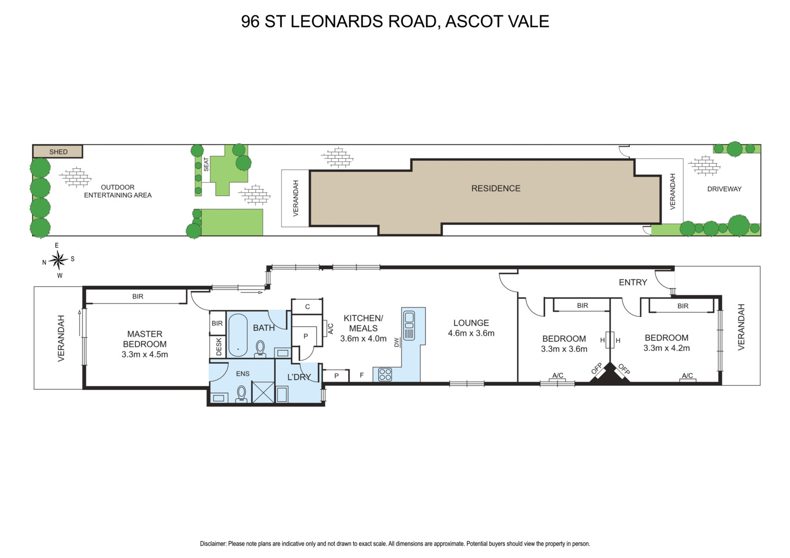 96 St Leonards Road, Ascot Vale - Floorplan 1