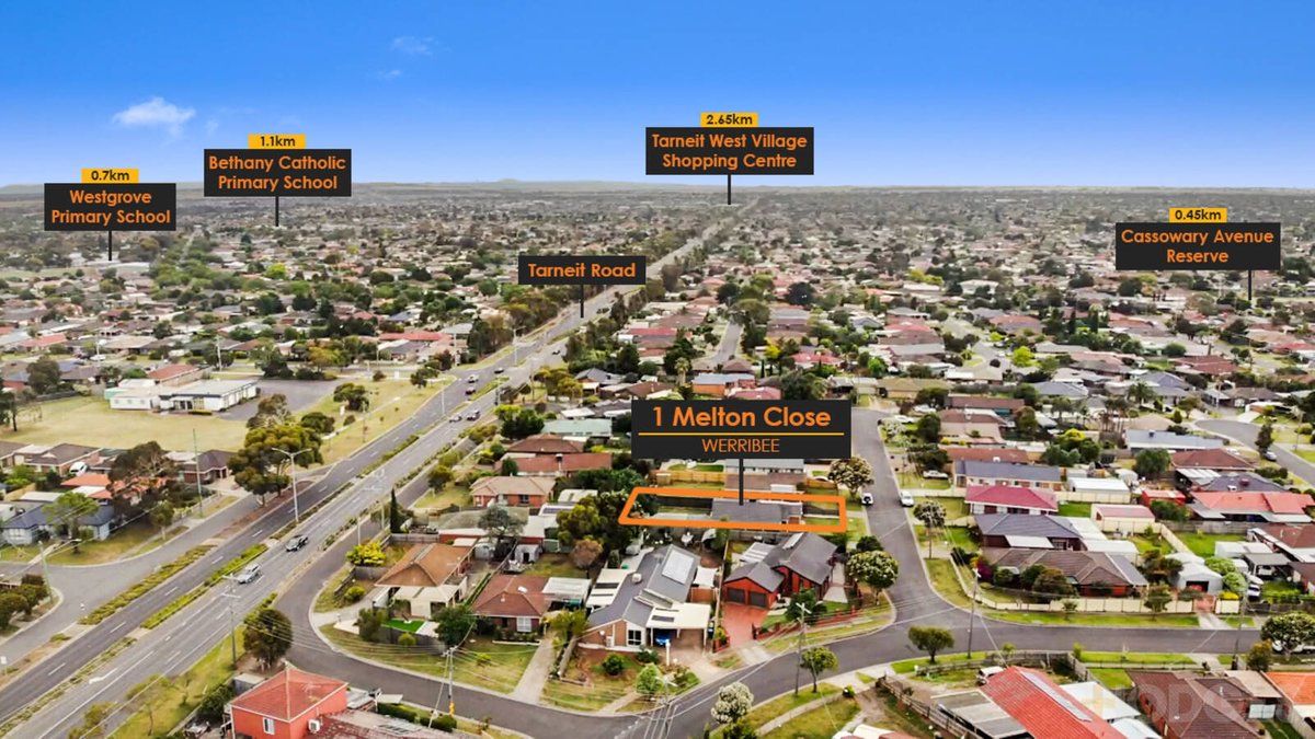 1 Melton Close Werribee - Residential for sale