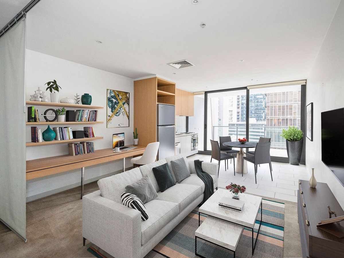 1212 / 555 Flinders Street Melbourne - 1 bedroom property