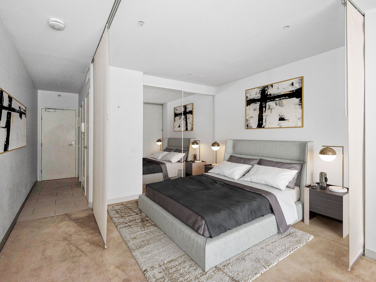 1212 / 555 Flinders Street Melbourne - Residential for lease