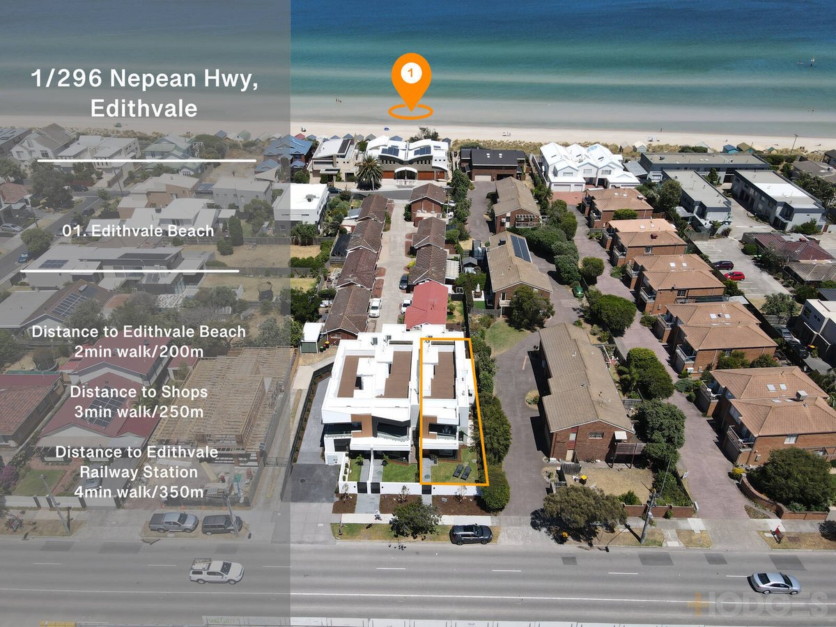 1 / 296 Nepean Highway Edithvale - Residential for sale