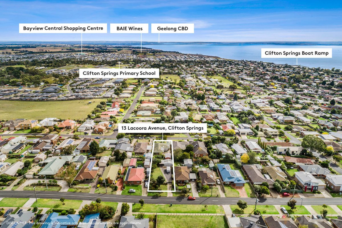 13 Lacoora Avenue Clifton Springs - Residential for sale