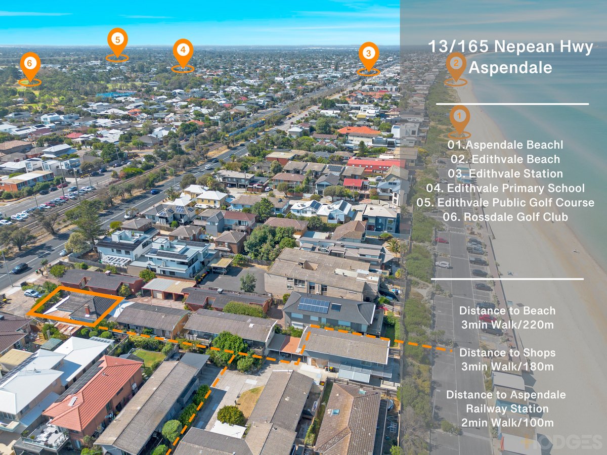 13 / 165 Nepean Highway Aspendale - Residential for sale