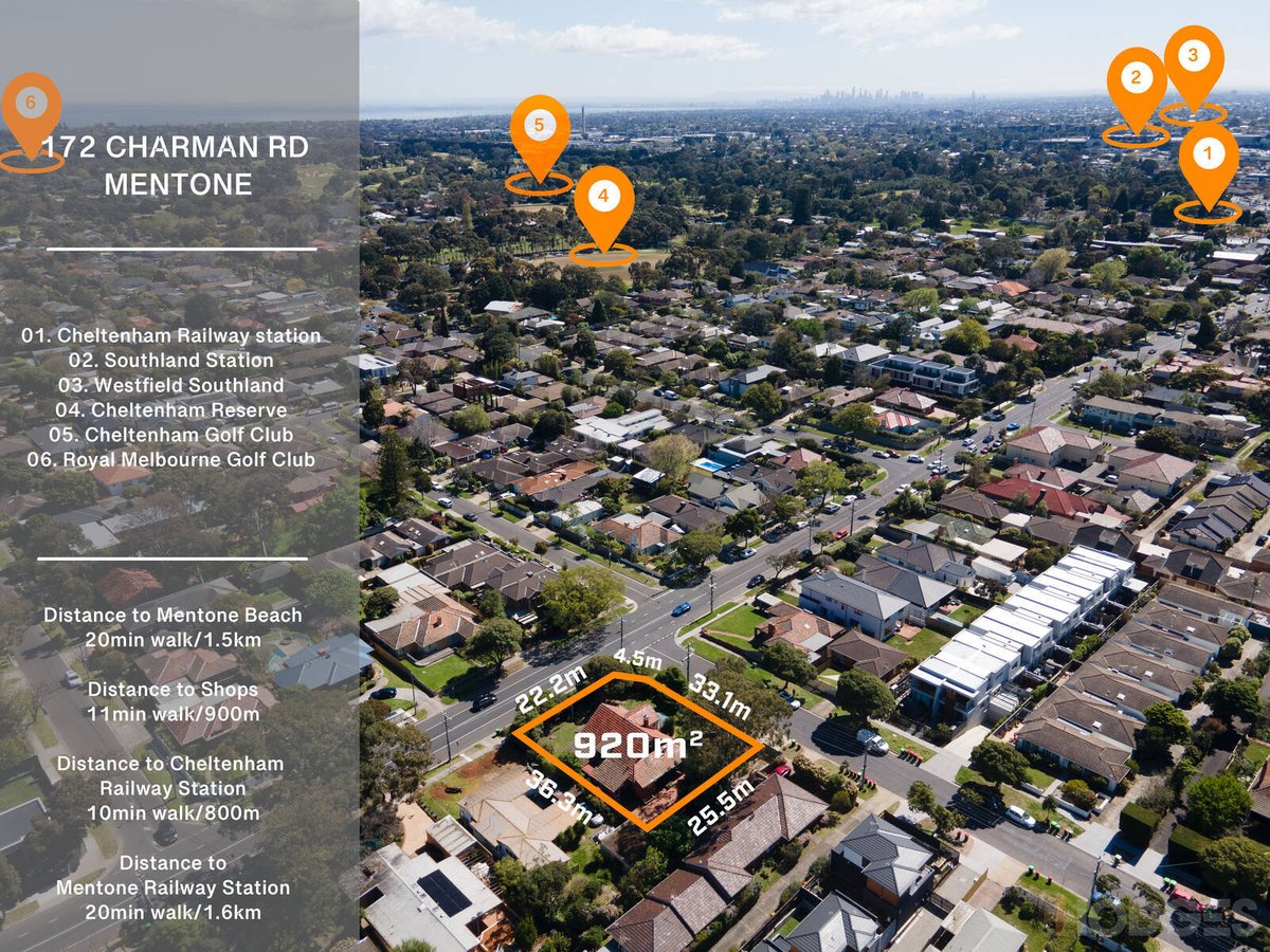 172 Charman Road Mentone - Residential for sale