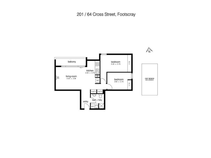 201 / 64 Cross Street FOOTSCRAY - Residential for sale