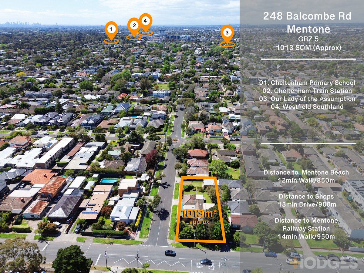 248 Balcombe Road Mentone - Residential for sale