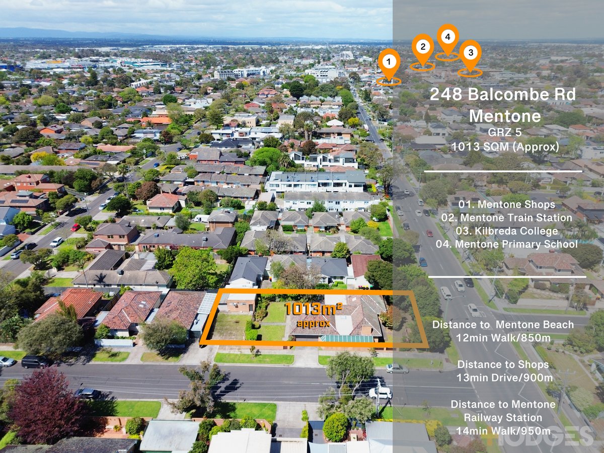 248 Balcombe Road Mentone - Residential for sale
