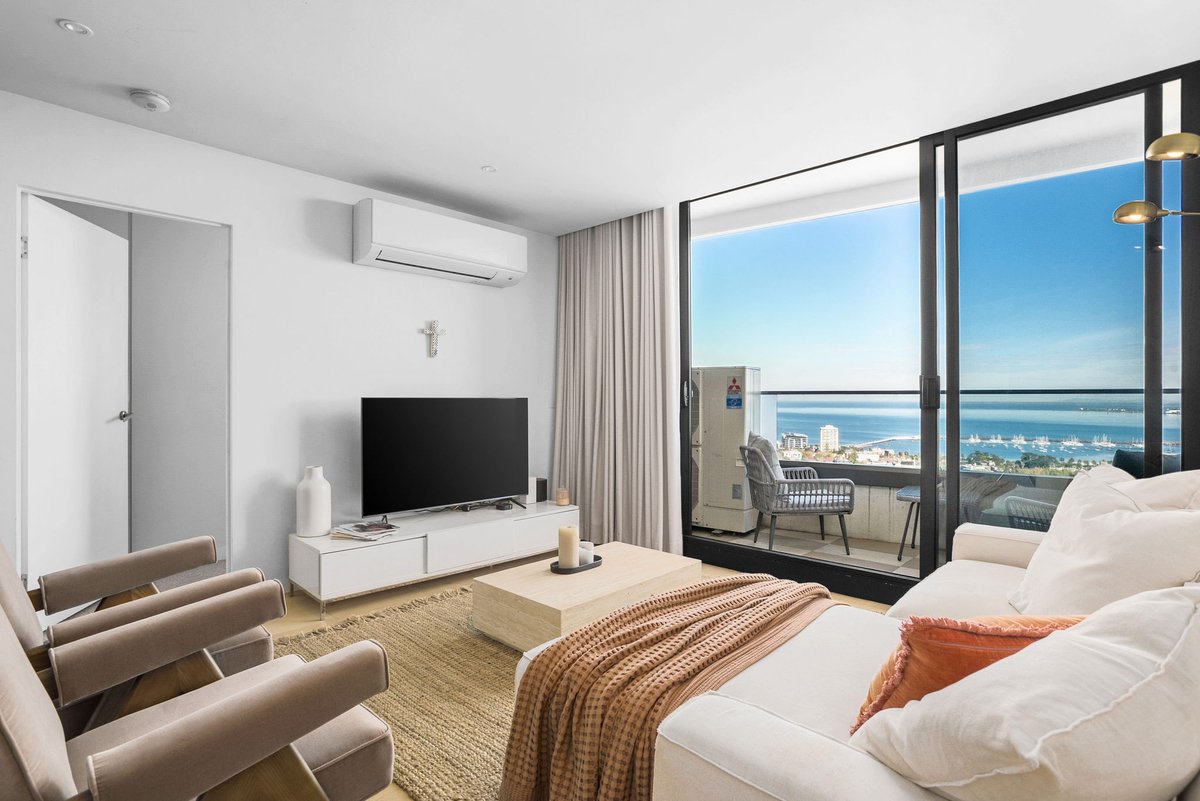 Unit 2209 / 3-5 Saint Kilda Road St Kilda - Residential for lease