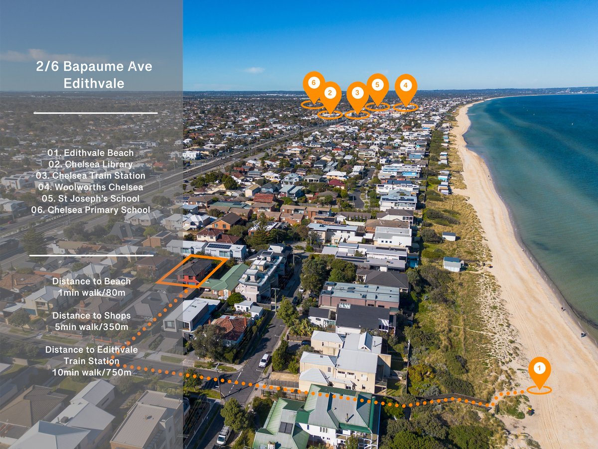 2 / 6 Bapaume Avenue Edithvale - Residential for sale