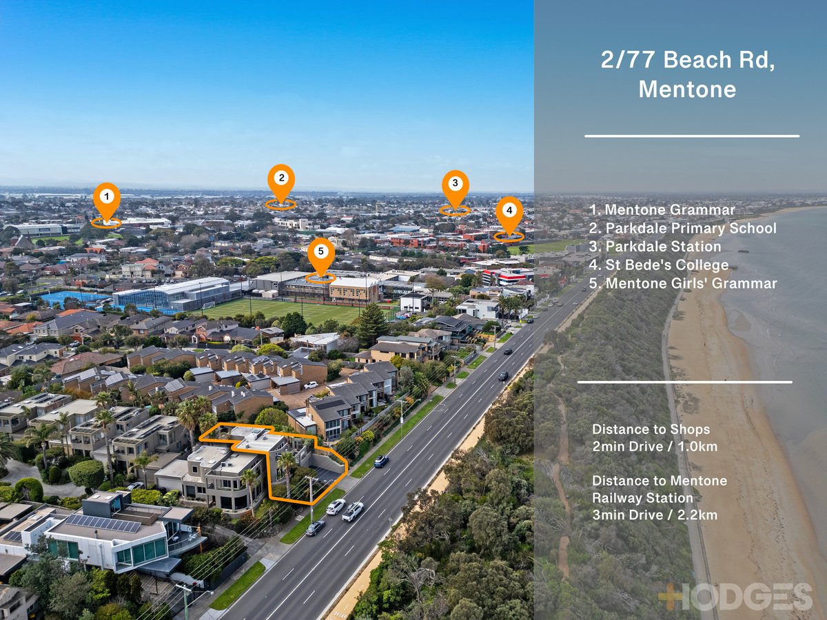 2 / 77 Beach Road Mentone - Residential for sale