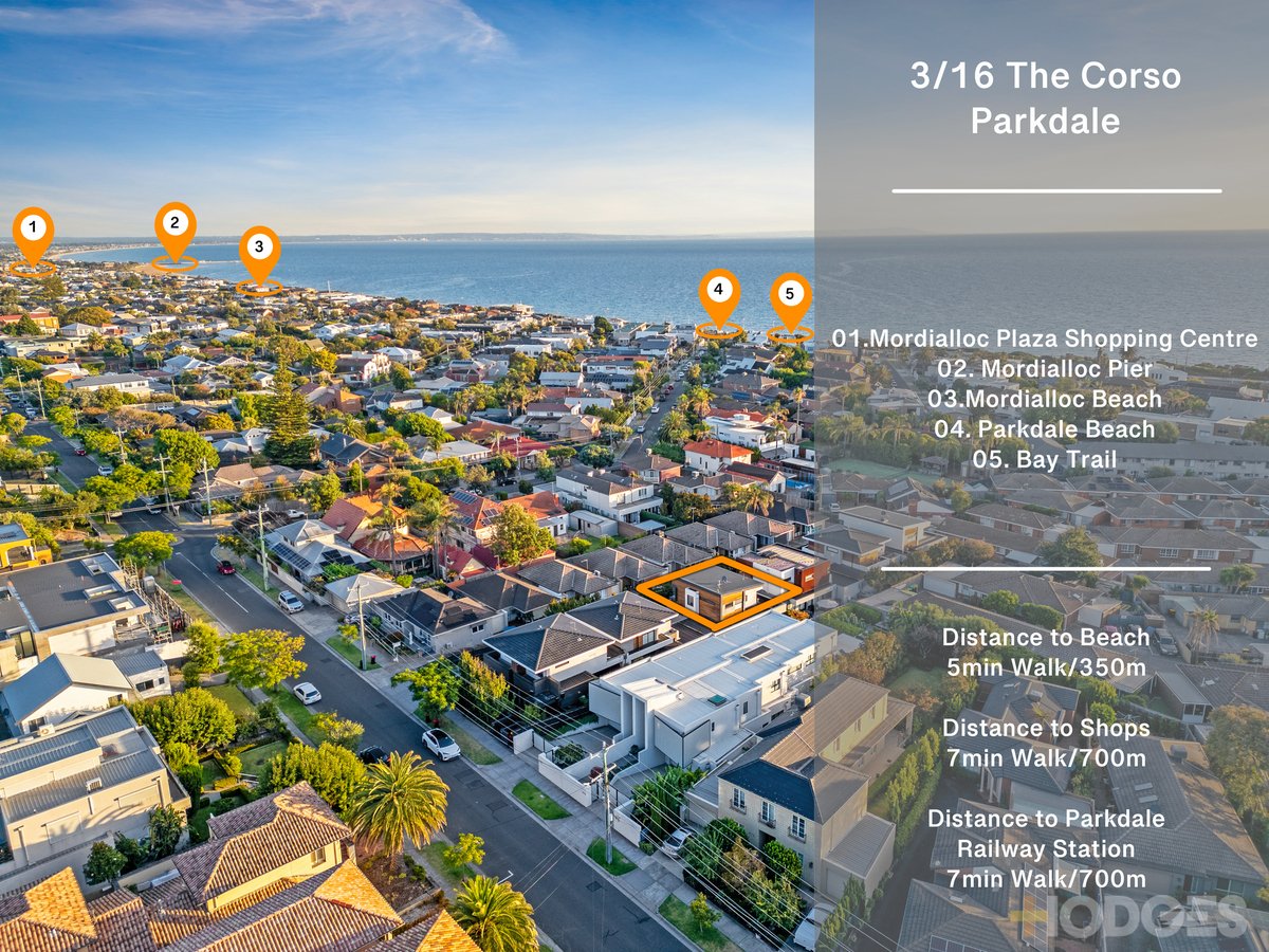 3 / 16 The Corso Parkdale - Residential for sale