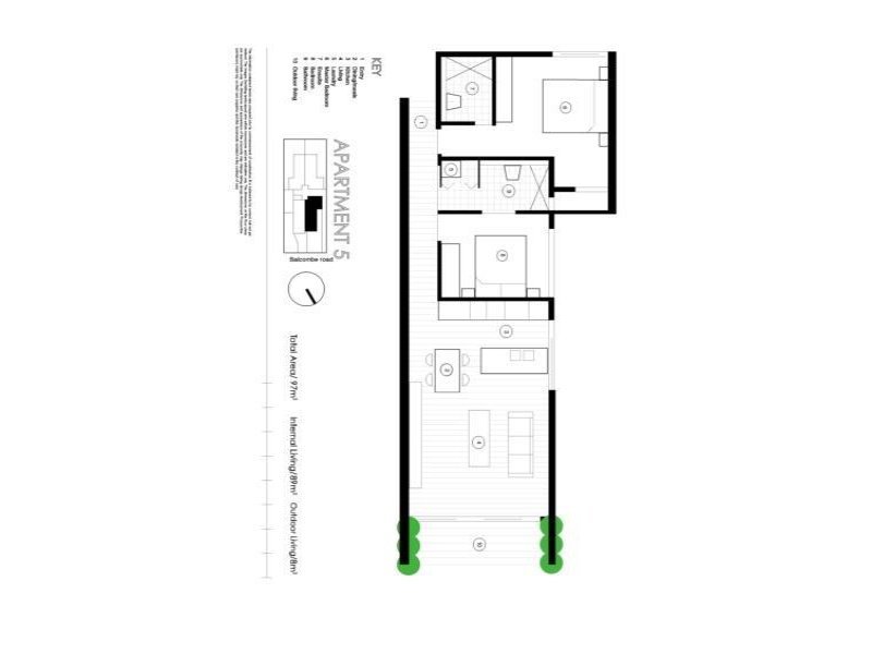 5 / 577 Balcombe Road BLACK ROCK - Residential for lease