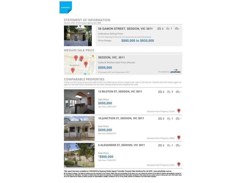 59 Gamon Street SEDDON - Residential for sale