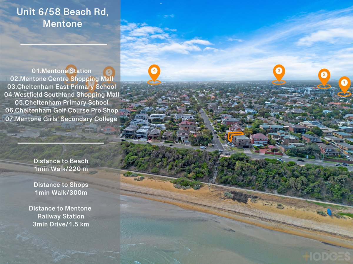 6 / 58 Beach Road Mentone - Residential for sale