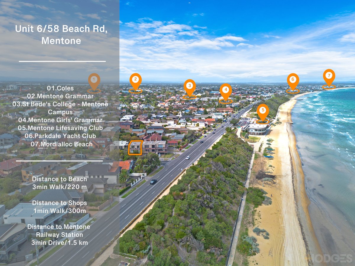 6 / 58 Beach Road Mentone - Residential for sale
