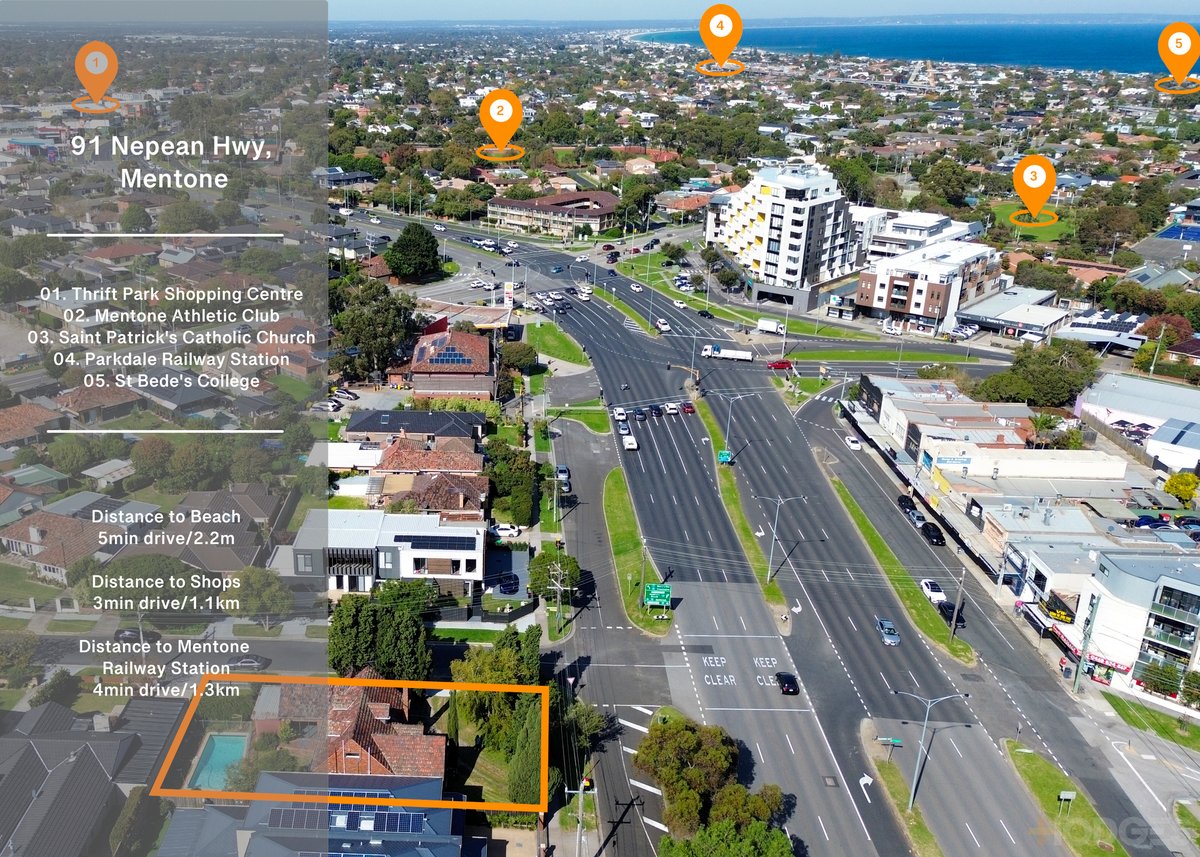 91 Nepean Highway Mentone - Residential for sale