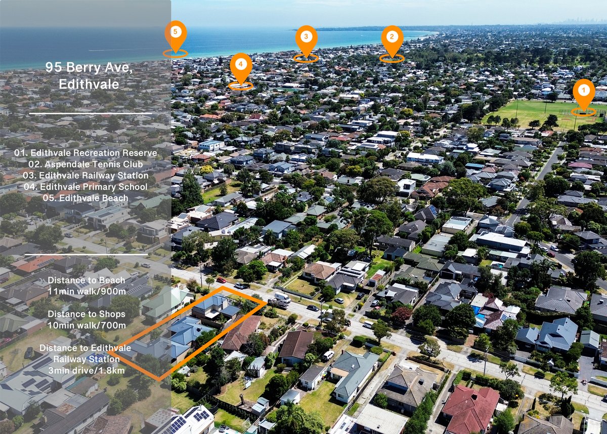 95 Berry Avenue Edithvale - Residential for sale