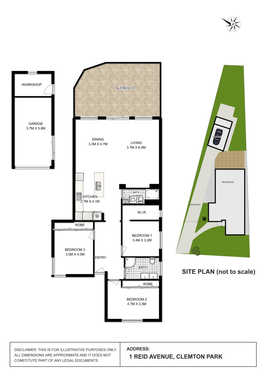 1 Reid Avenue CLEMTON PARK 9