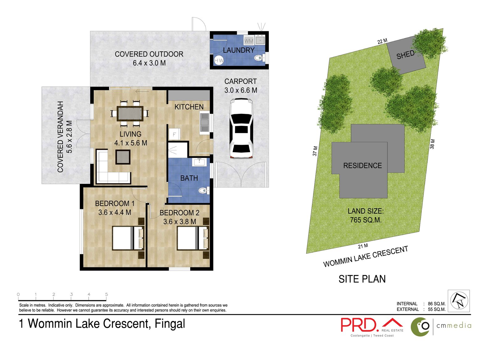 1 Wommin Lake Crescent FINGAL HEAD 12