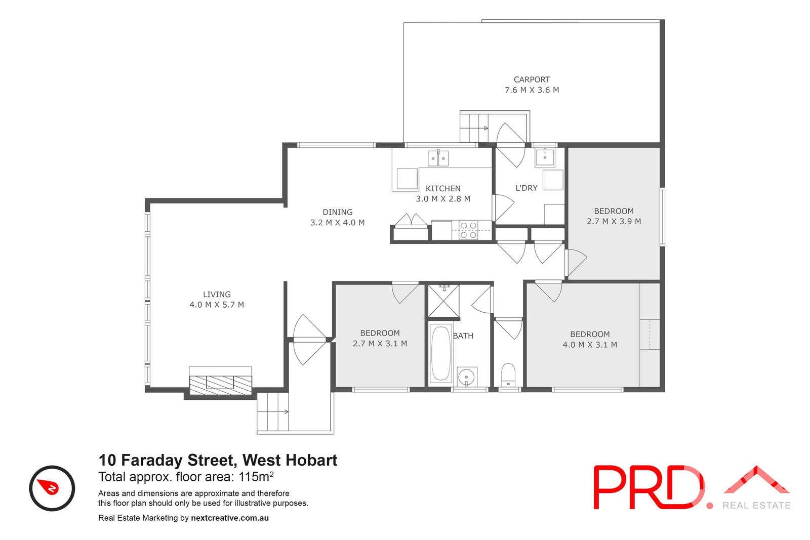 10 Faraday Street WEST HOBART 28