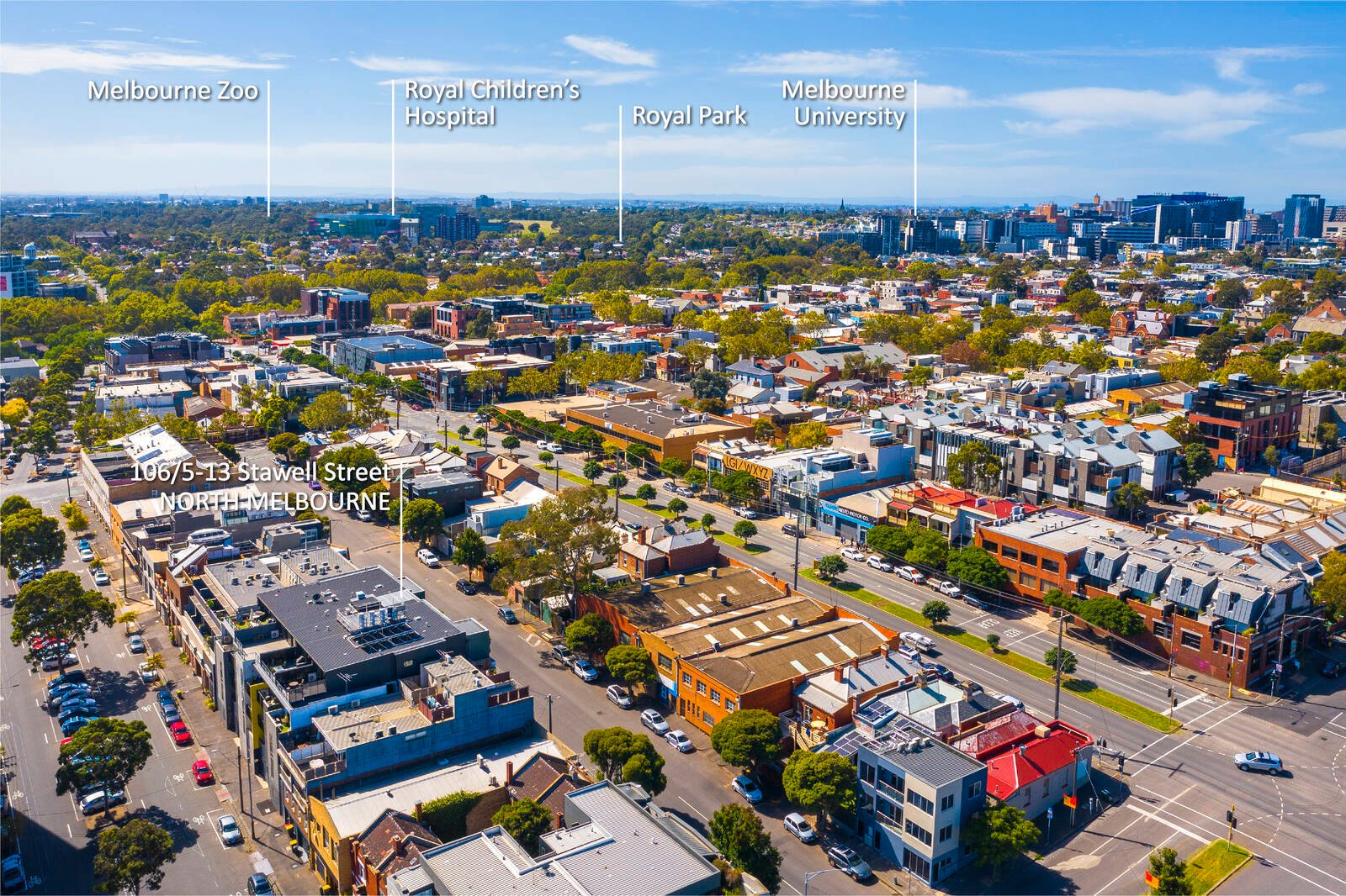 Real Estate and Property in 106/5-13 Stawell Street, North Melbourne, VIC