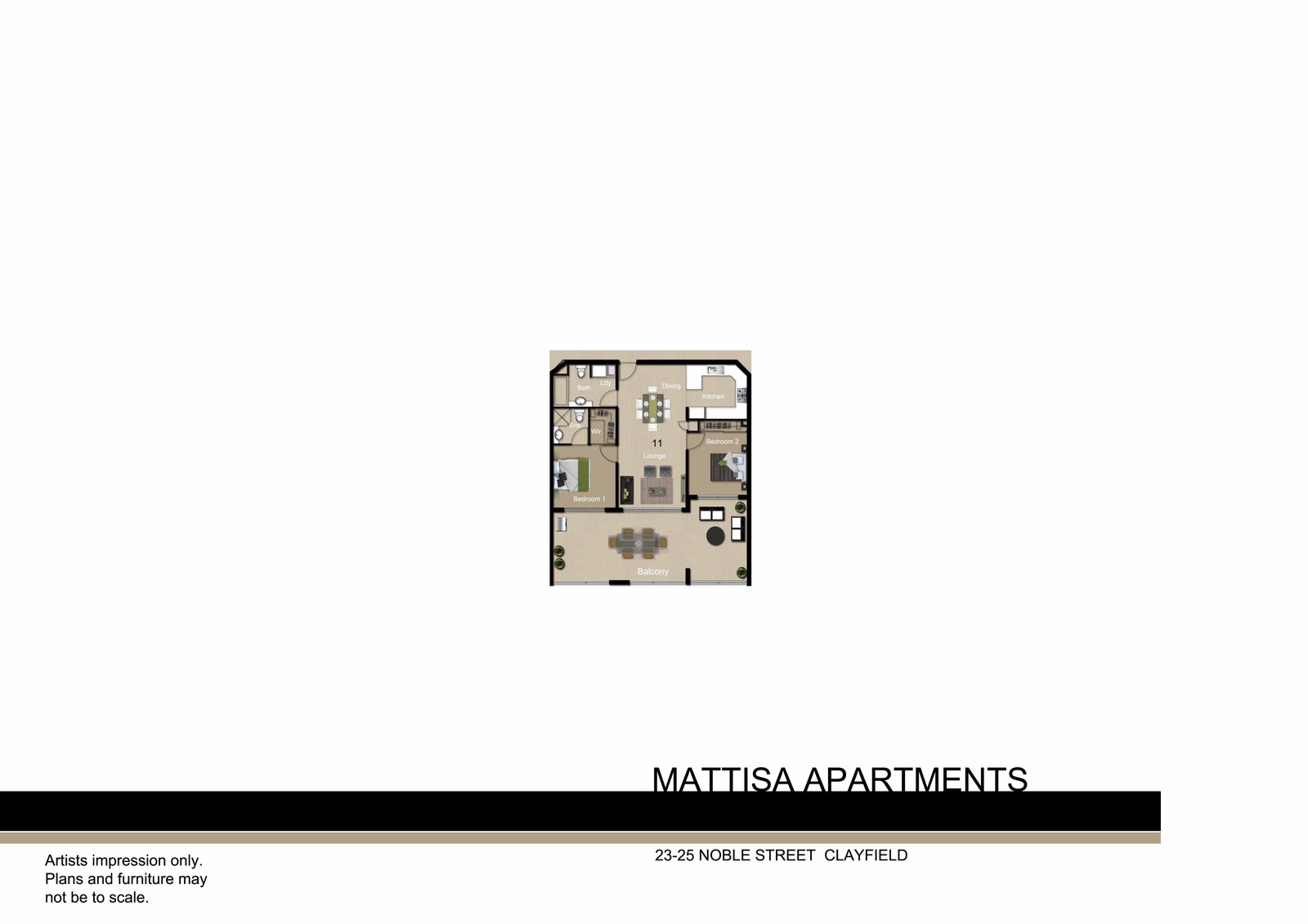 11/23 Noble Street.  CLAYFIELD 7