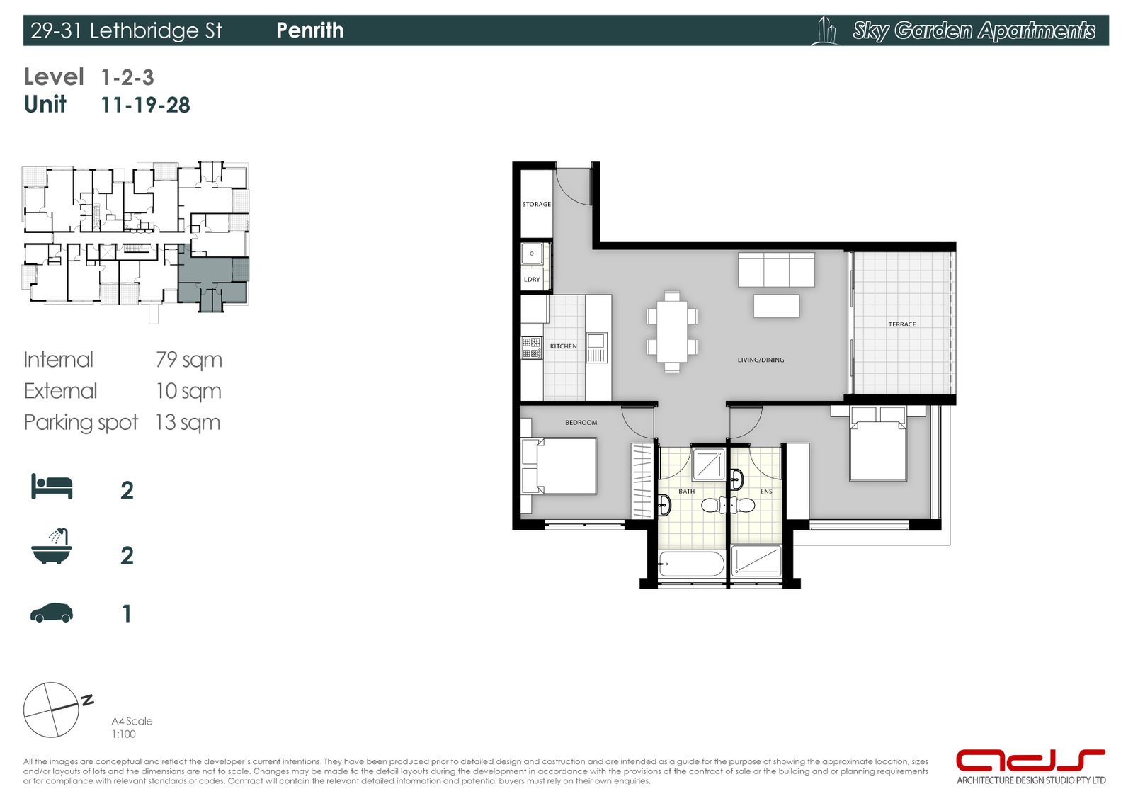 11/29-31 Lethbridge Street PENRITH 2