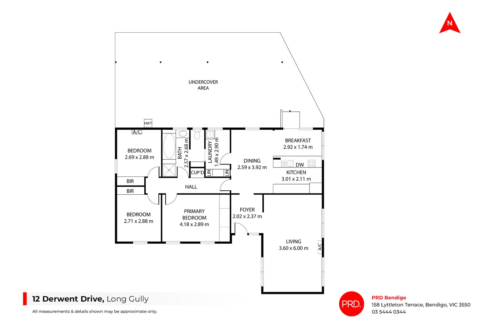 12 Derwent Dr  LONG GULLY 15