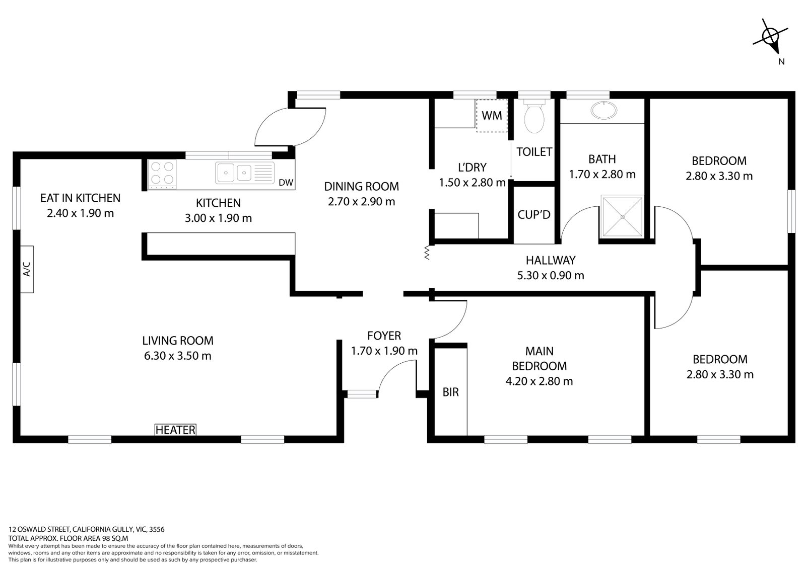 12 Oswald Street CALIFORNIA GULLY 19
