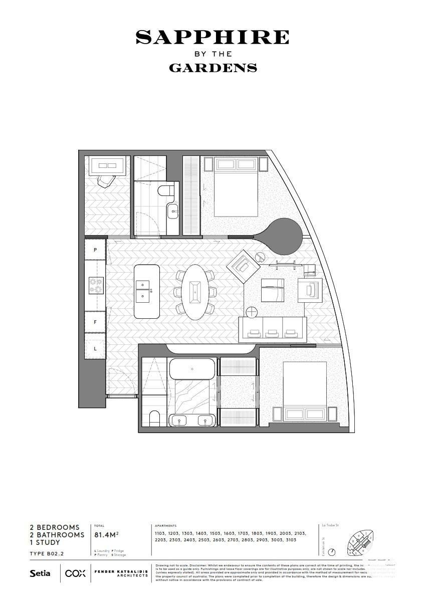 1203/63 La trobe Street MELBOURNE 16