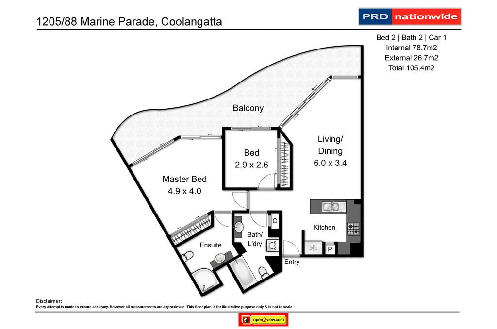 1205/88 Marine Pde  COOLANGATTA 13
