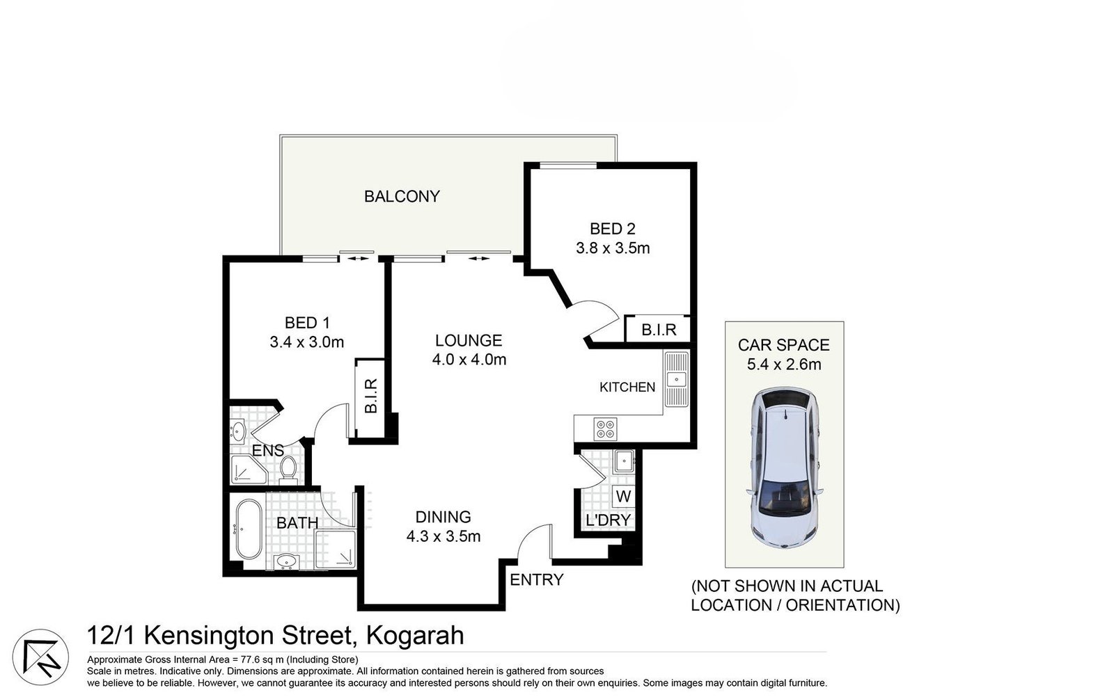 12/1 Kensington Street KOGARAH 9