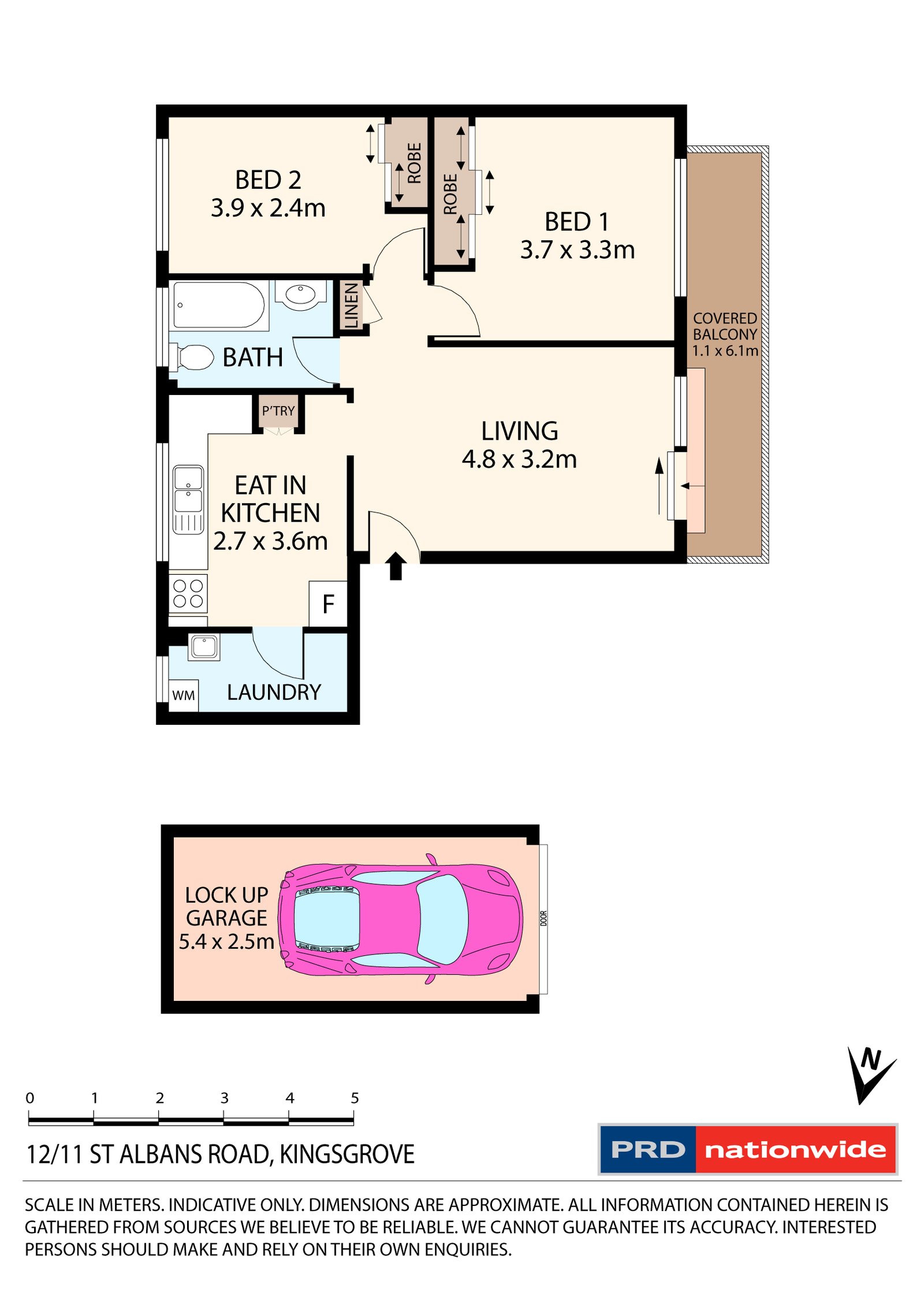 12/11 St Albans Road KINGSGROVE 6
