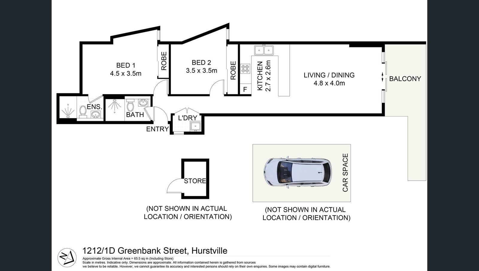 1212/1D Greenbank Street HURSTVILLE 8