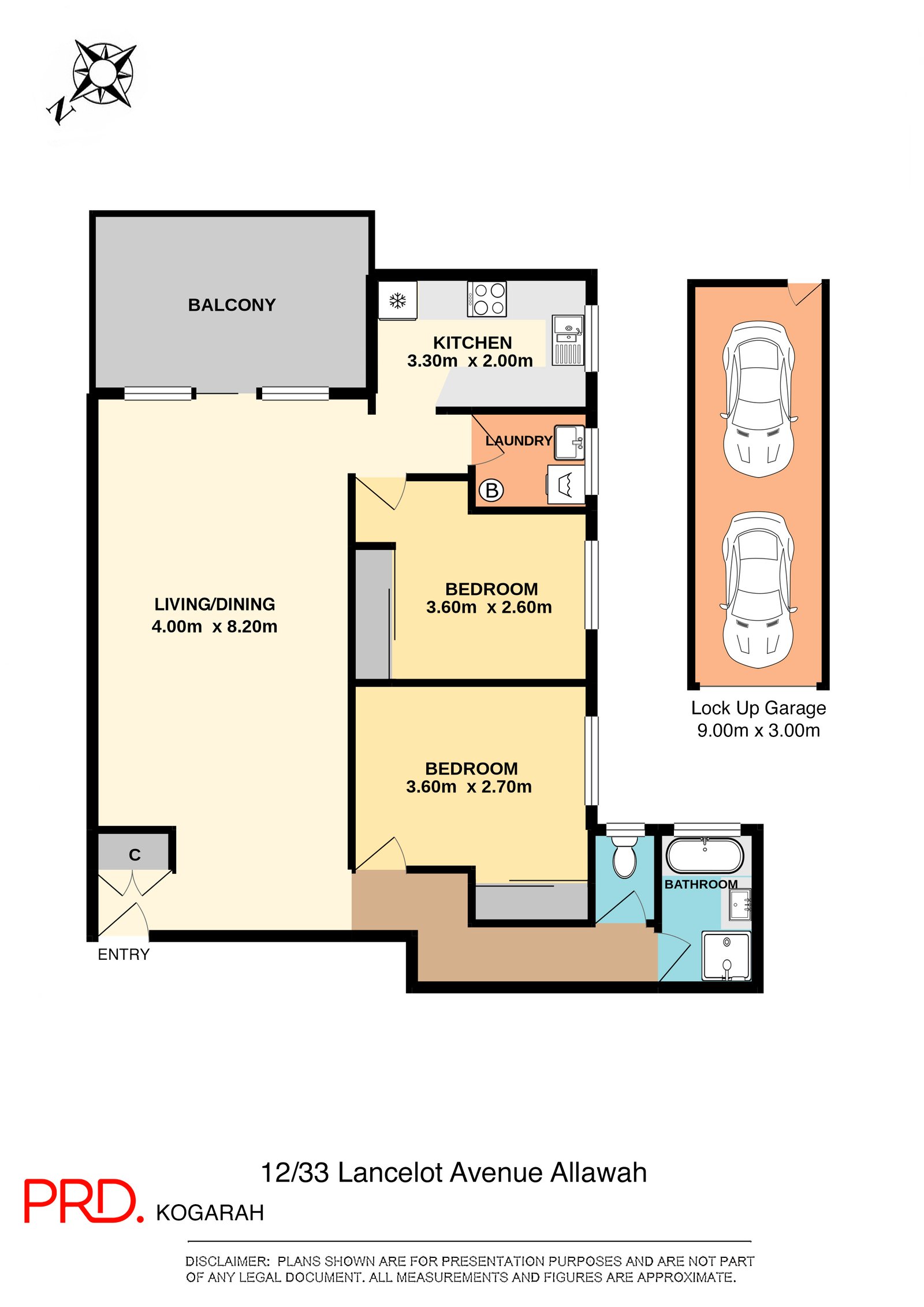 12/33 Lancelot Street ALLAWAH 8