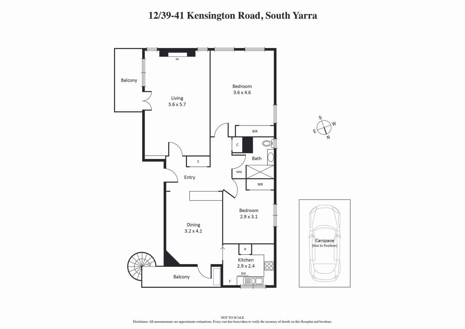 Real Estate and Property in 12/39-41 Kensington Road, South Yarra, VIC