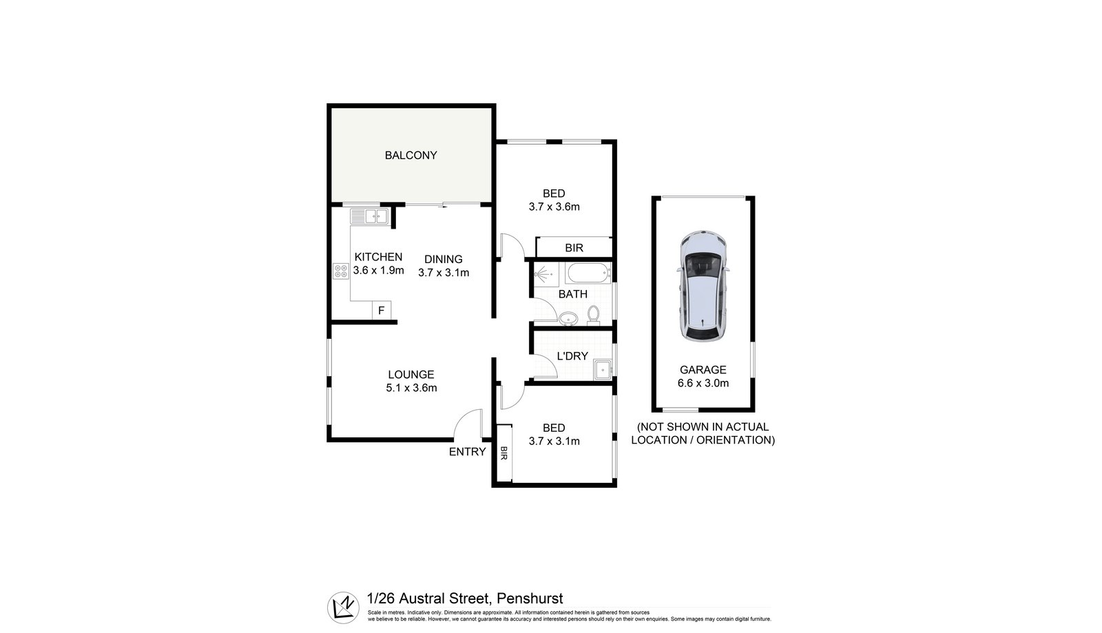 1/26 Austral Street PENSHURST 2