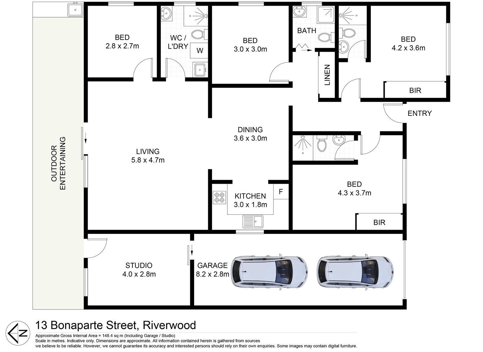 13 Bonaparte Street RIVERWOOD 9