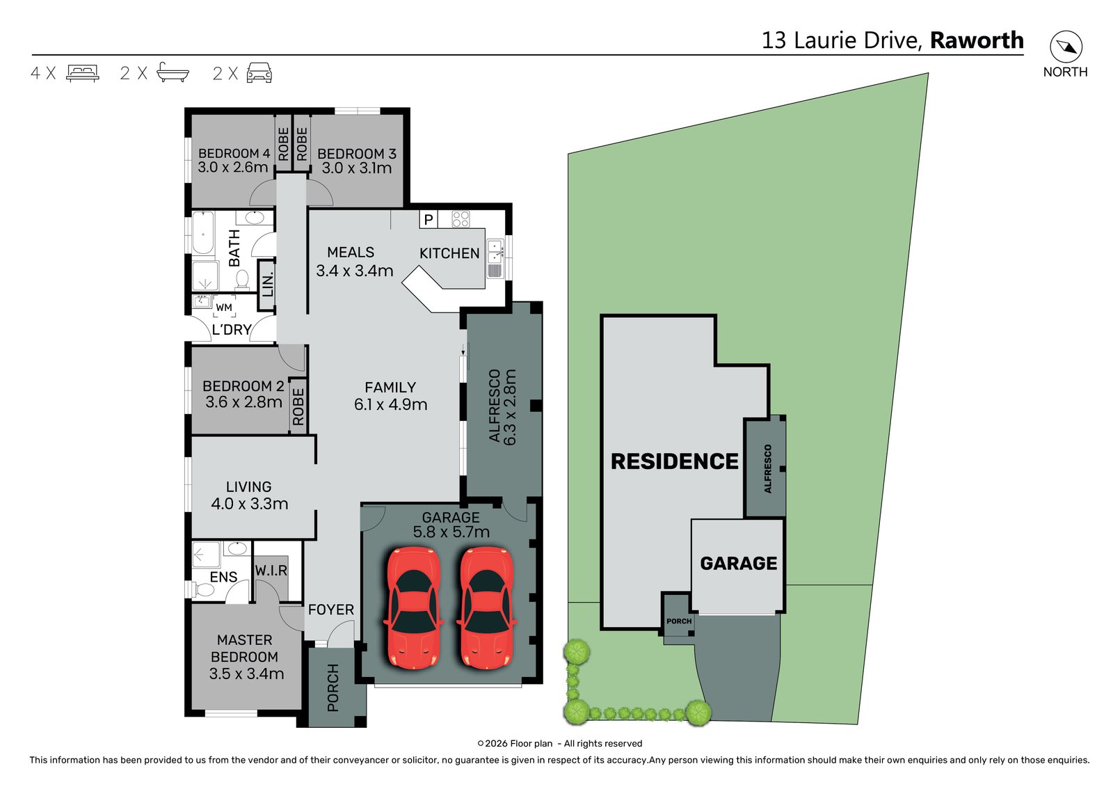 13 Laurie Drive RAWORTH 30