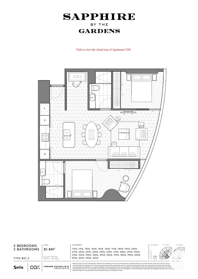 1304/63 La Trobe Street MELBOURNE 18