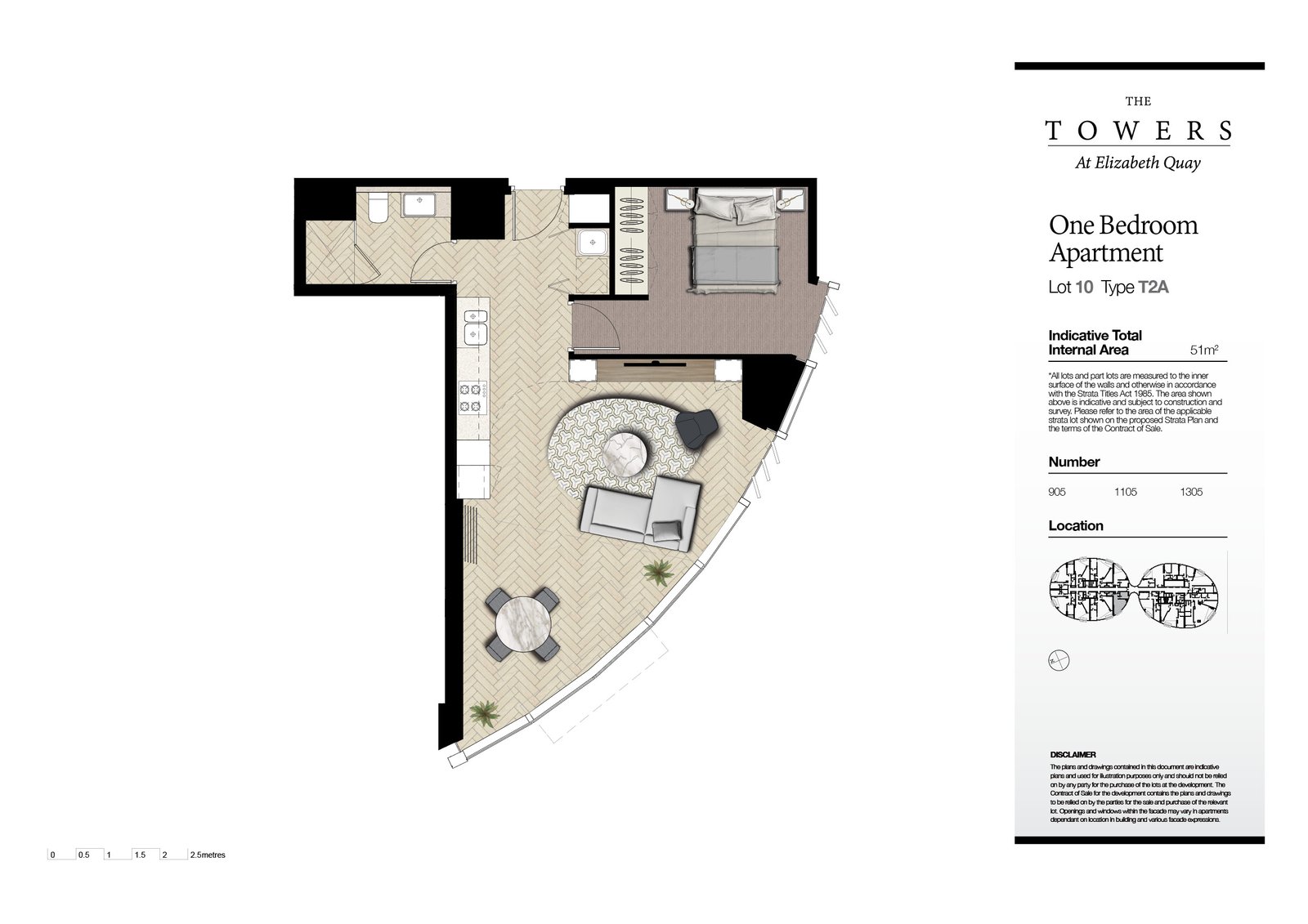 1305/11 Barrack Square PERTH 24